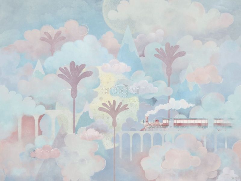 Облачный поезд Art.34506