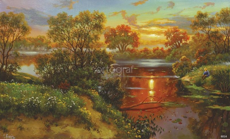 Фреска Закат Art.6014