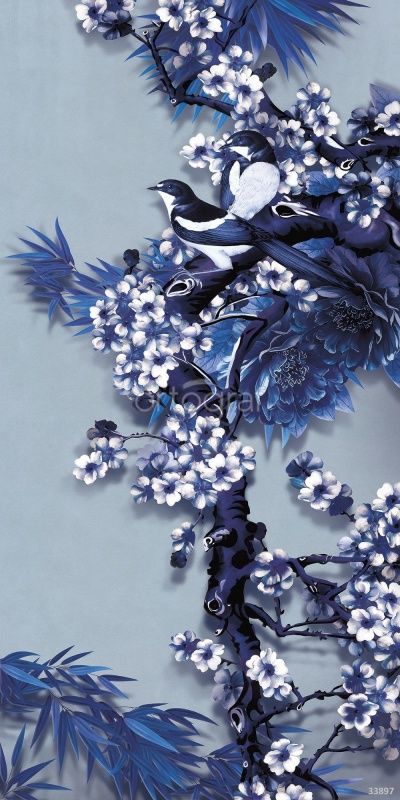 Птицы на ветке Art.33897