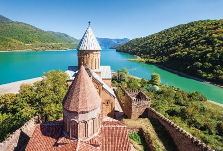 Фреска На берегу Арагви Art.30912