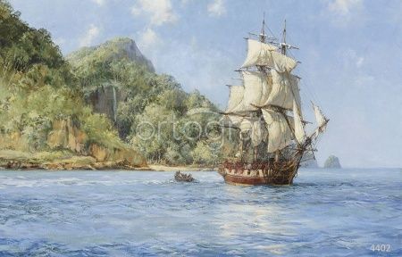 Монтегю Доусон  "Остров сокровищ" Art.4402