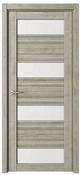 Дверь Монтана ширина 70 см Софт Тач Стекло белое