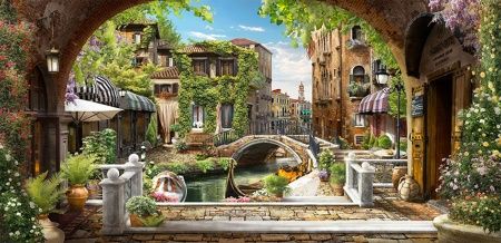 Фреска Современный Графический Дизайн 44202