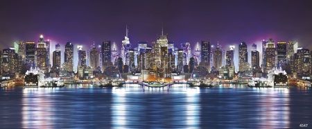 Фреска Панорама Нью-Йорка Art.4547