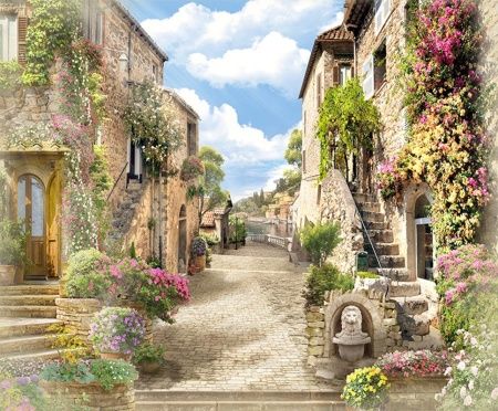 Фреска Современный Графический Дизайн 44305