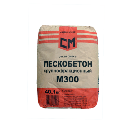 Пескобетон СМ М-300, 40кг