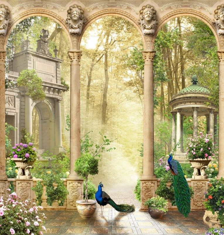 Фреска Современный Графический Дизайн 44043