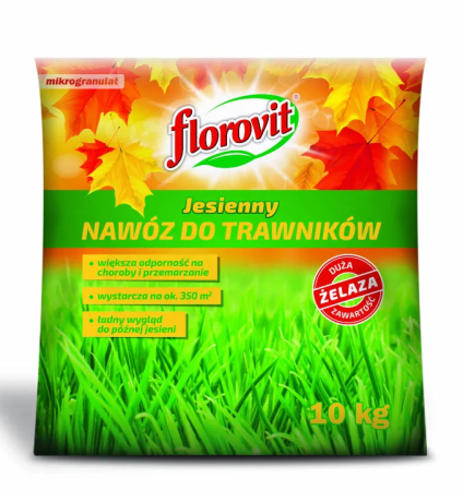 Florovit осенний гранулированный для газонов 10 кг