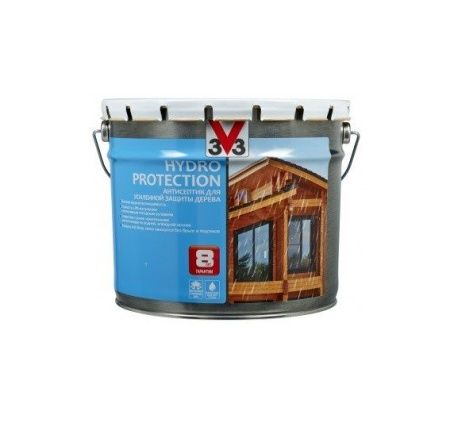 Антисептик для дерева V33 Hydro Protection (Бесцветный), 0,9л