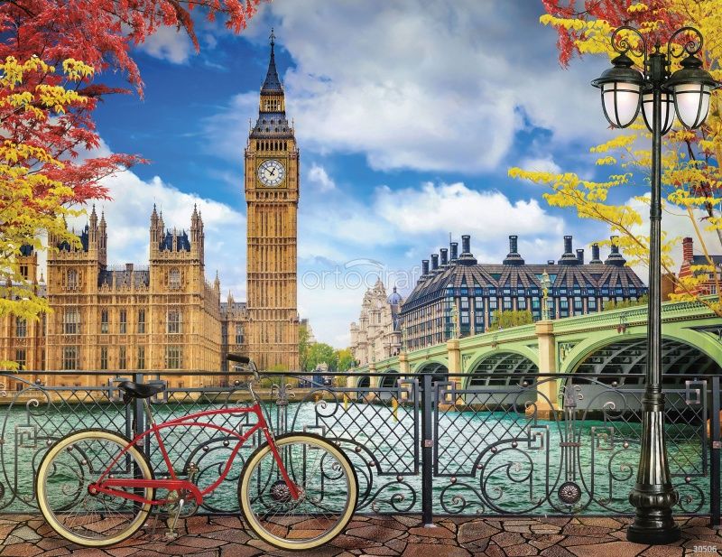 Фреска Осенний Лондон Art.30506