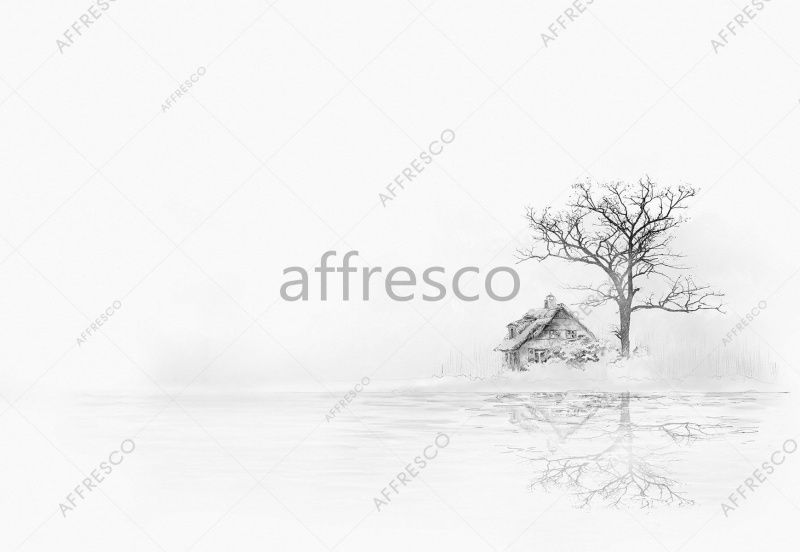 Дом у озера, арт. ID137771