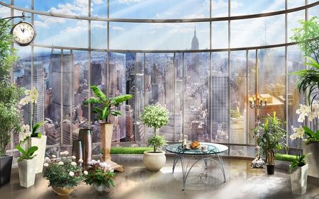 Фреска Современный Графический Дизайн 44317