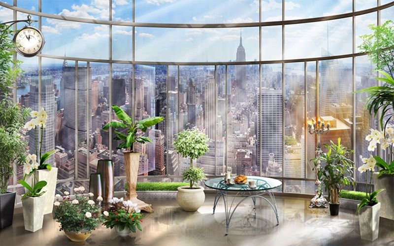 Фреска Современный Графический Дизайн 44317