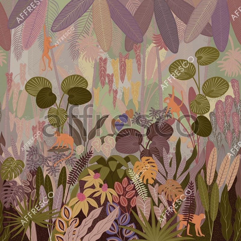 Обезьяны в джунглях, арт. ID139330