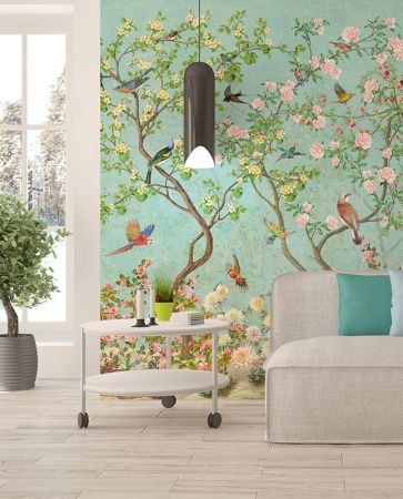 Графика Шинуазри. Весенний сад. Японские мотивы. ag0224