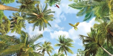 Фреска Небо на тропическом пляже Art.30399