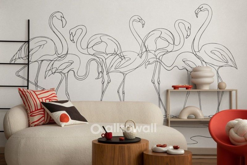 ANIMALISM Flamingo black