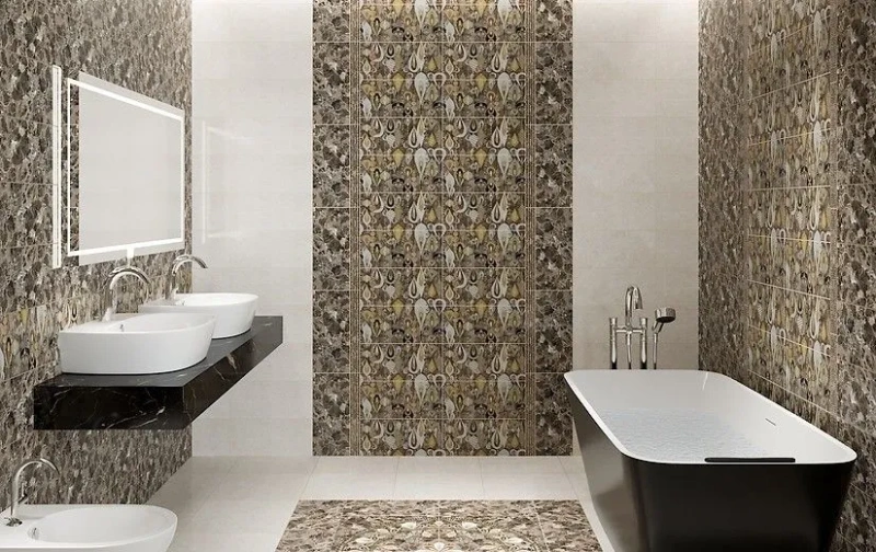 Бордюр Cersanit Universal Glass 2х44