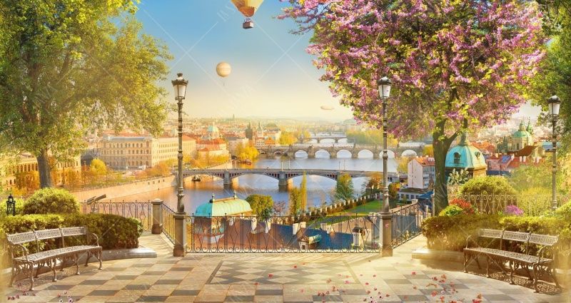 Фреска Прага, пражские мосты