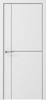 Дверь Графика-3 ширина 80 см Винил ПРО ПГ кромка Черная