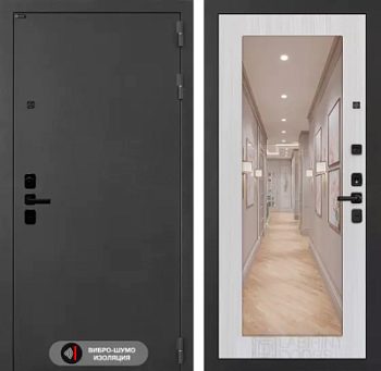 Входная дверь Соналаб с зеркалом 18