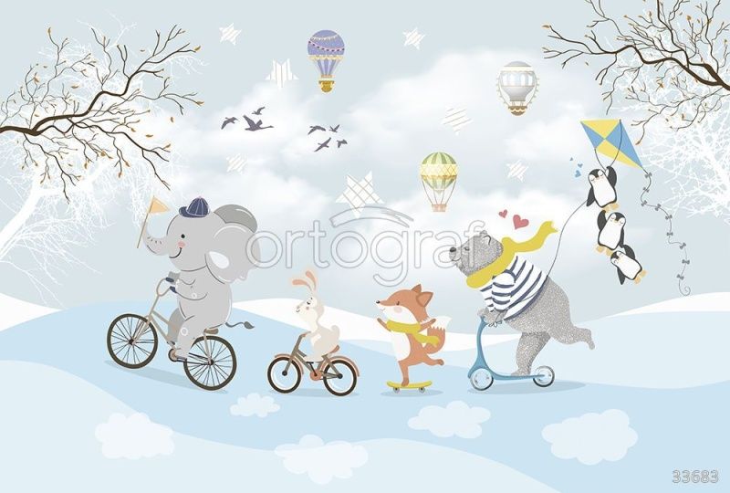 Фреска Покатушки Art.33683