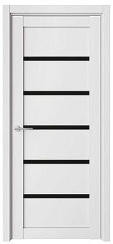 Дверь Вена ширина 70 см Винил Стекло черное