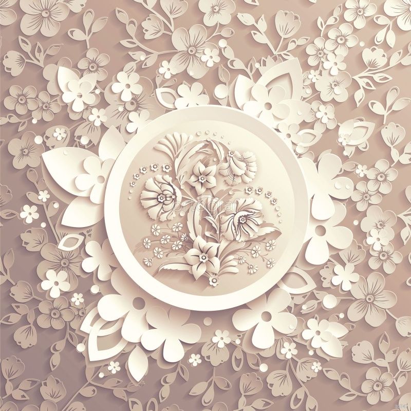 Цветочный круг Art.30747