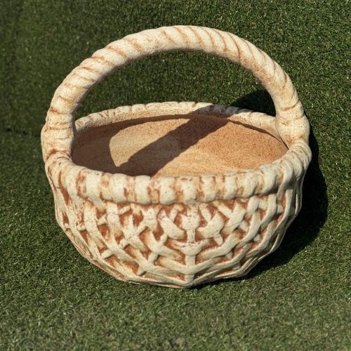 Кашпо "Лукошко" (с одной ручкой)