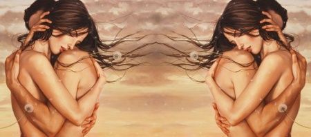 Фреска Сюжеты Эротика, ню арт. v_058