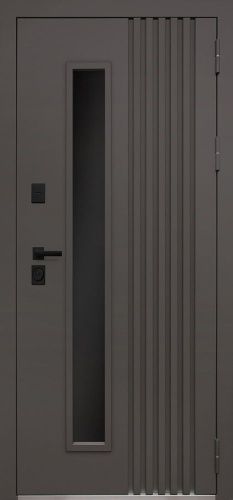 Стальная дверь «Arteon» с окном АСД