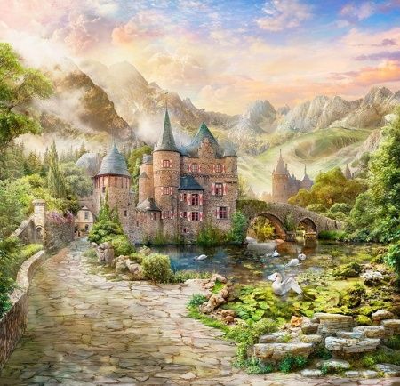 Фреска Современный Графический Дизайн 44515