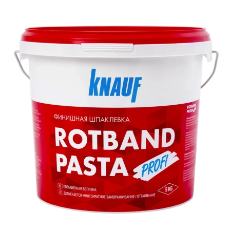 Шпаклевка финишная Knauf Ротбанд паста Профи 5 кг