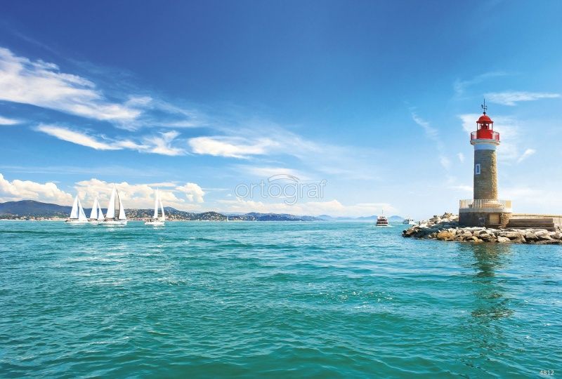 Фреска Маяк Сан-Тропе Art.4812