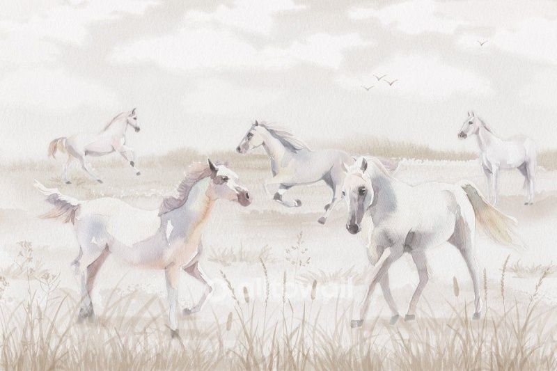 Степные лошади