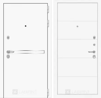 Входная дверь Лайн WHITE 13