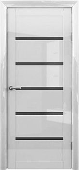 Дверь Вена ширина 70 см Глянец Стекло