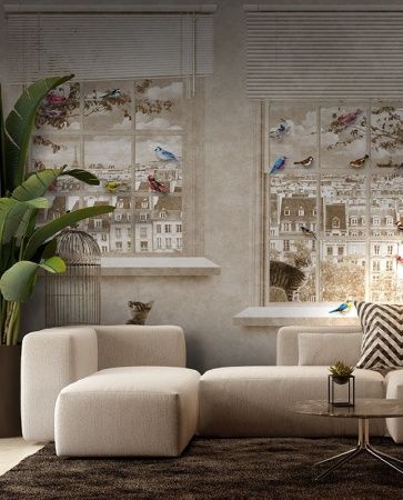 Графика Окна в Париж. Графика. ag0106