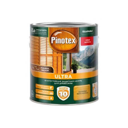 Пропитка Pinotex Ultra (Калужница), 2,7 л