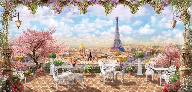 Фреска Современный Графический Дизайн 44152