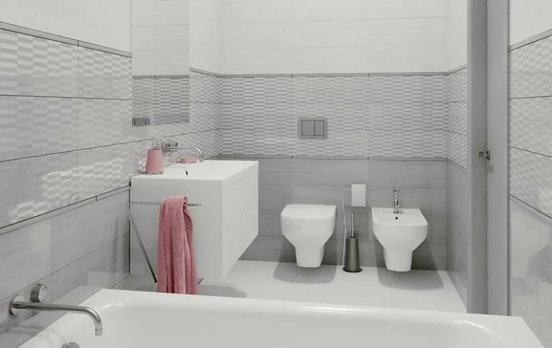Бордюр Cersanit Universal Glass 2х60