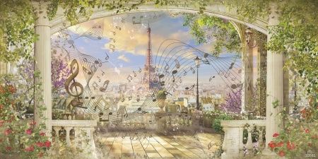Фреска Прекрасный Париж Art.10581