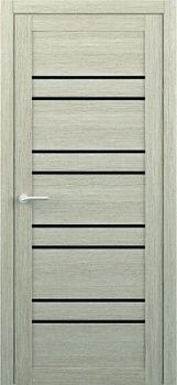 Дверь Т-14 ширина 70 см Эко Текс Стекло черное