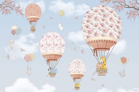 На воздушных шариках Art.33837