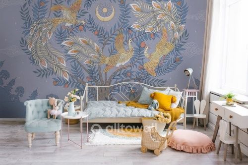 Фреска Перо Жар-птицы-3