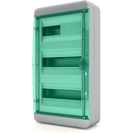 Шкаф настенный прозрачная дверь 54 модуля