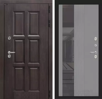 Входная дверь Лондон с Зеркалом 32 тонированным