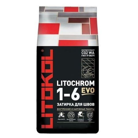 LITOCHROM 1-6 EVO LE 105 серебристо-серый 2кг