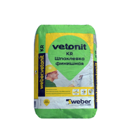 Шпатлевка финишная Weber-Vetonit KR, 20кг