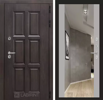 Входная дверь Лондон с зеркалом Максимум